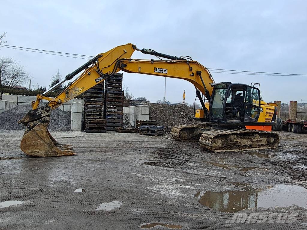 JCB JS 220 LC + T4F 大型油圧ショベル12t以上（パワーショベル・ユンボ）