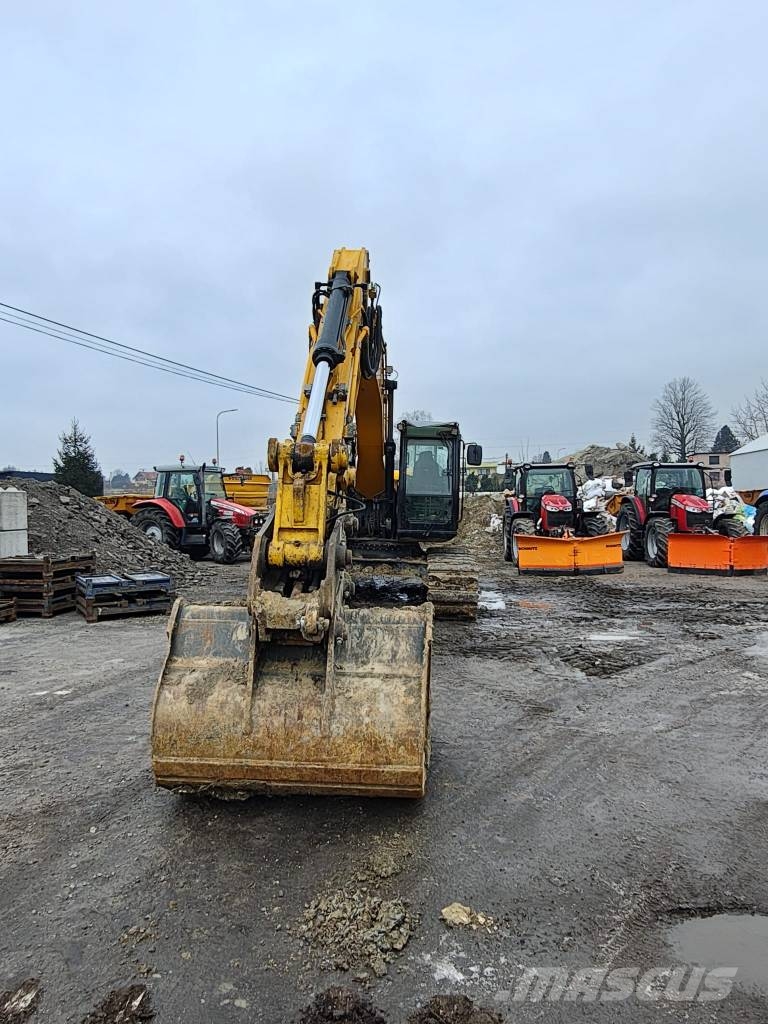 JCB JS 220 LC + T4F 大型油圧ショベル12t以上（パワーショベル・ユンボ）