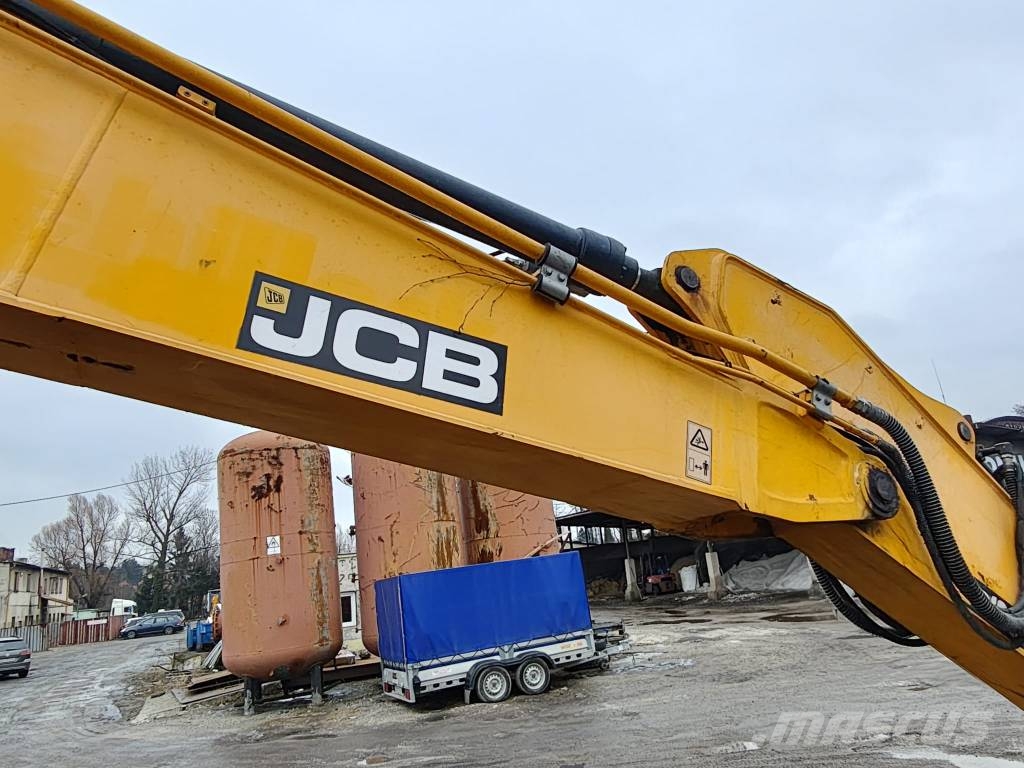 JCB JS 220 LC + T4F 大型油圧ショベル12t以上（パワーショベル・ユンボ）
