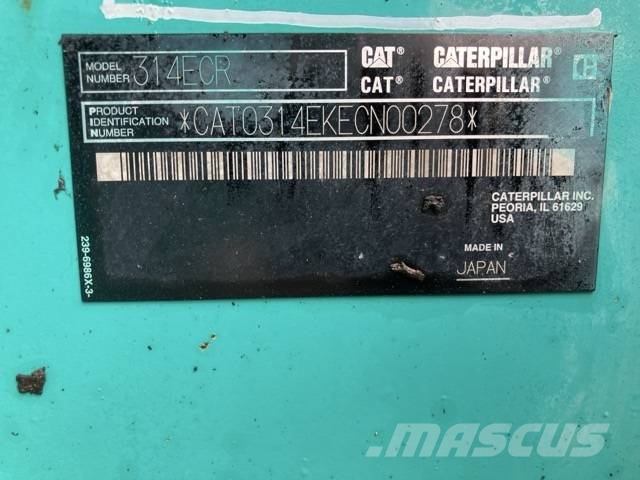 CAT 314ECR Escavatori cingolati