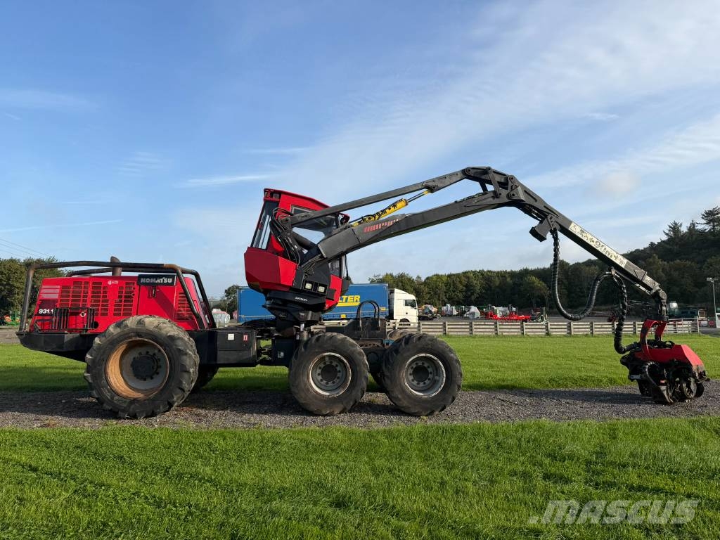 Komatsu 933.1 Forestry Harvester Harvesterit