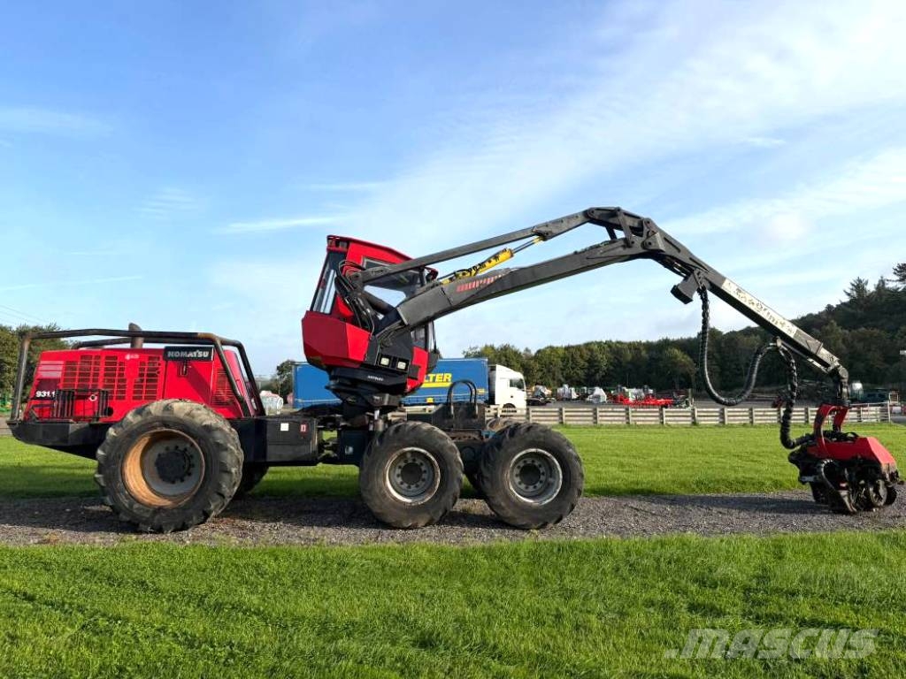 Komatsu 933.1 Forestry Harvester Processadores florestais