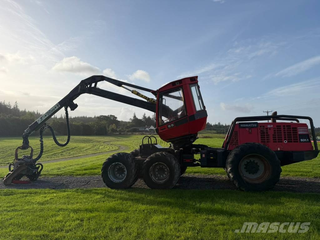 Komatsu 933.1 Forestry Harvester Harvesterit