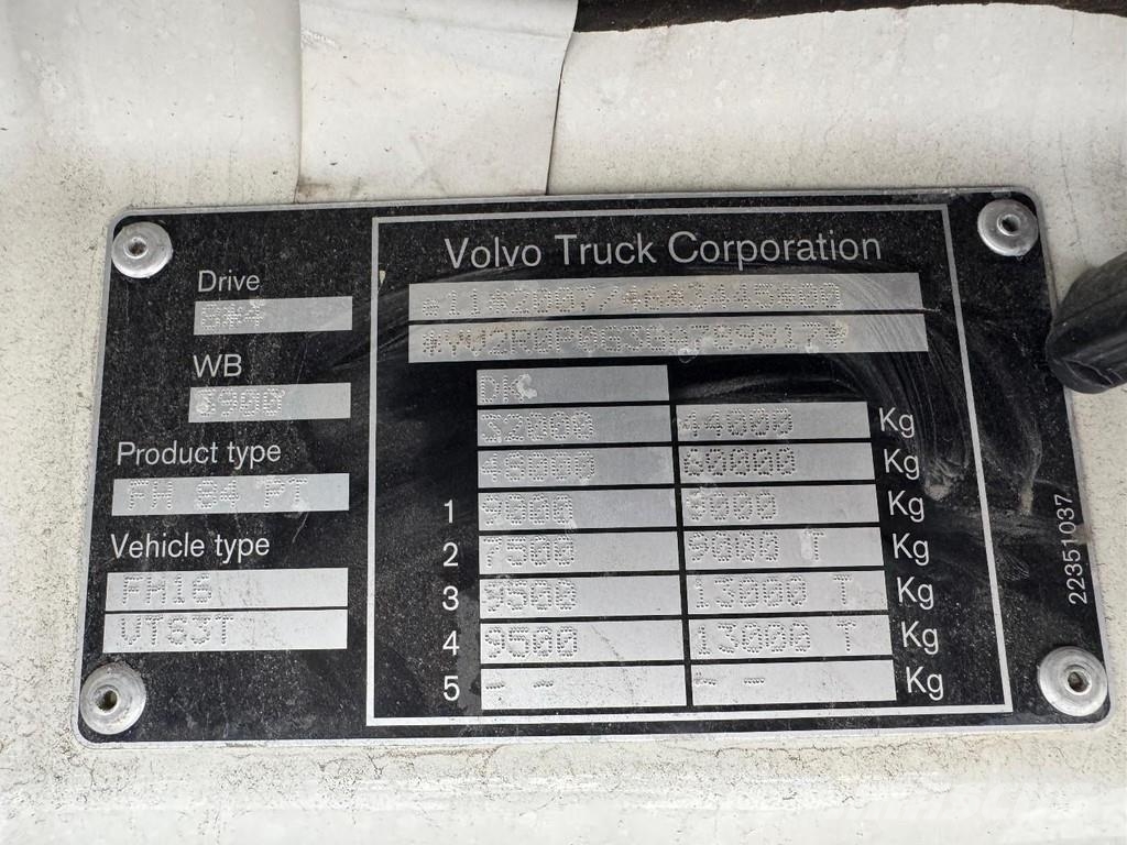 Volvo FH 16.750 8X4 - 180 TON - POWER STEERING - HYDRAUL Τράκτορες