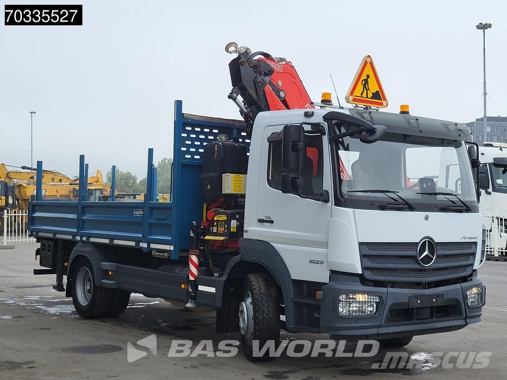 Mercedes-Benz Atego 1623 4X2 16tonner FASSI F135.2.22 E Crane Kr Platte bakwagens
