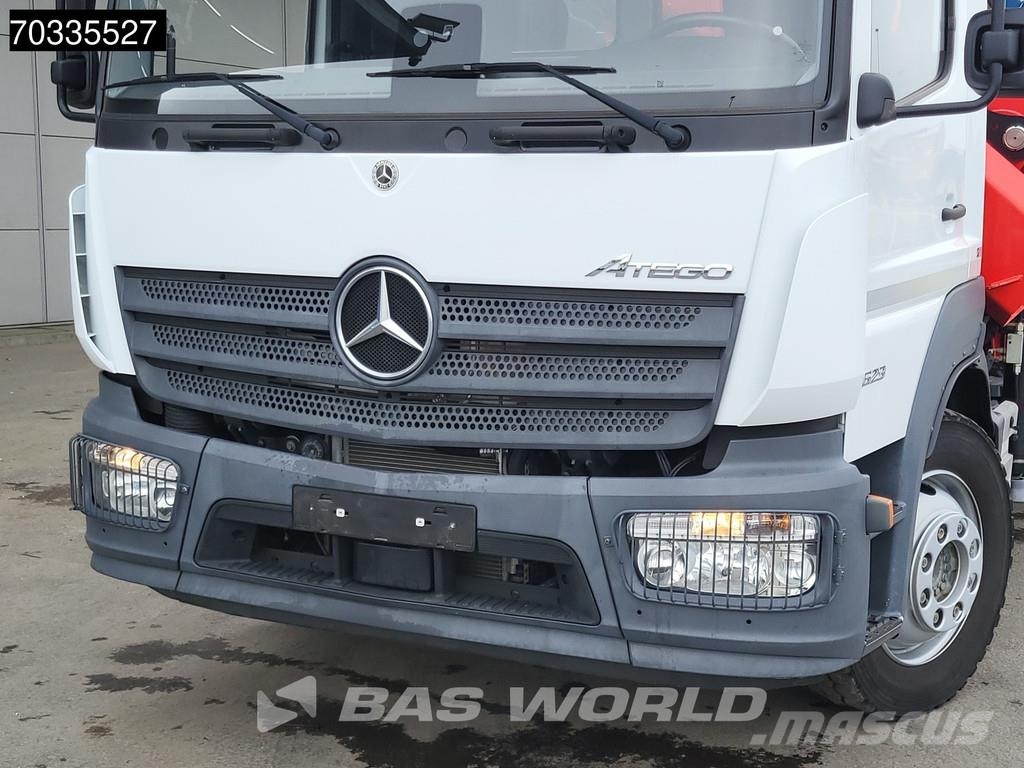 Mercedes-Benz Atego 1623 4X2 16tonner FASSI F135.2.22 E Crane Kr Platte bakwagens