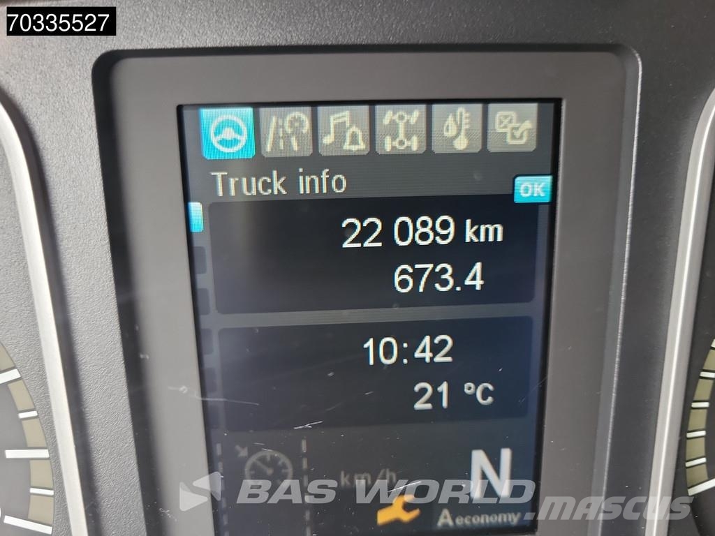 Mercedes-Benz Atego 1623 4X2 16tonner FASSI F135.2.22 E Crane Kr Platte bakwagens