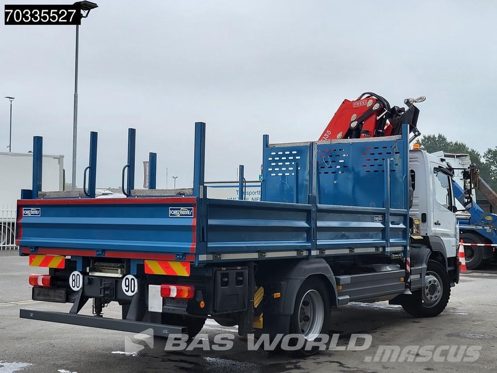 Mercedes-Benz Atego 1623 4X2 16tonner FASSI F135.2.22 E Crane Kr Platte bakwagens