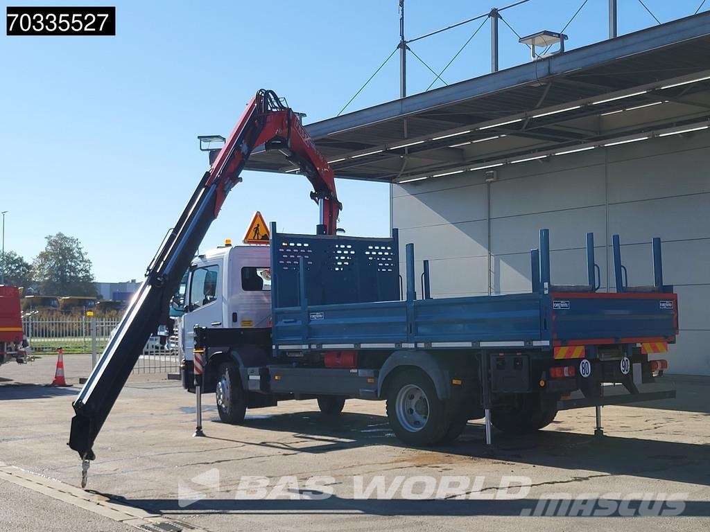 Mercedes-Benz Atego 1623 4X2 16tonner FASSI F135.2.22 E Crane Kr Platte bakwagens