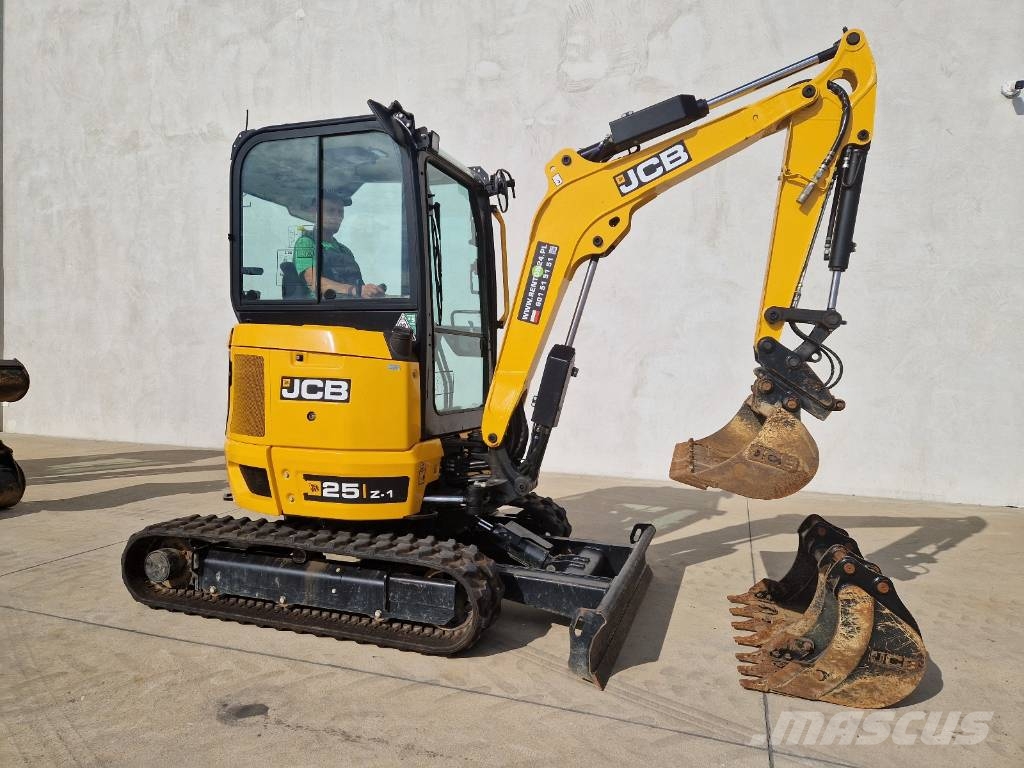 JCB 25 Z-1 jak WACKER CAT KUBOTA RZ147 소형 굴삭기 7톤 미만