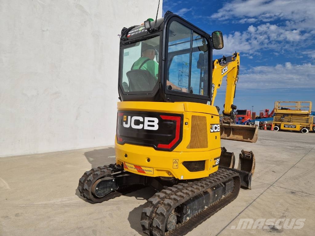 JCB 25 Z-1 jak WACKER CAT KUBOTA RZ147 소형 굴삭기 7톤 미만