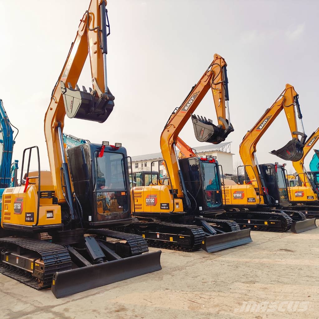Sany SY75C Escavadoras Midi 7t - 12t