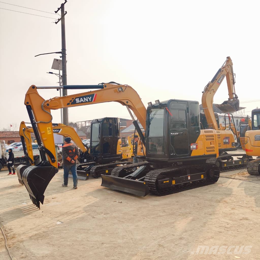 Sany SY75C Escavadoras Midi 7t - 12t
