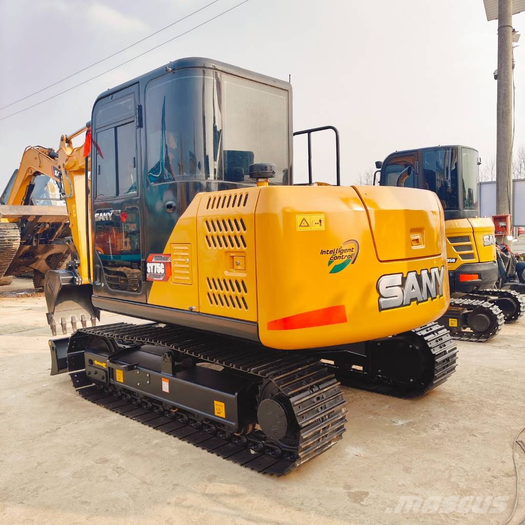 Sany SY75C Escavadoras Midi 7t - 12t