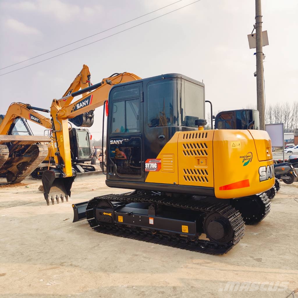 Sany SY75C Escavadoras Midi 7t - 12t