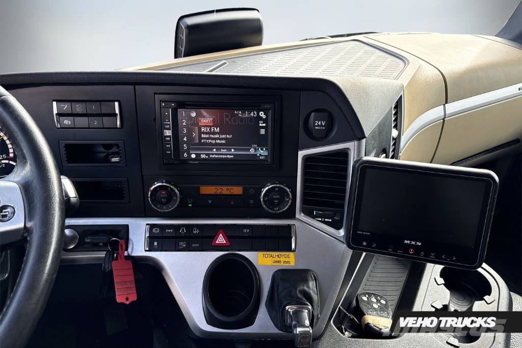 Mercedes-Benz Actros 1833 L 4x2 SKAB med ÖBS Sanduk kamioni