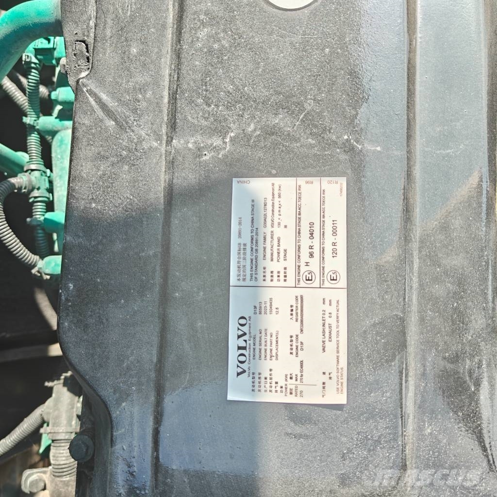 Volvo 480D Paletli ekskavatörler