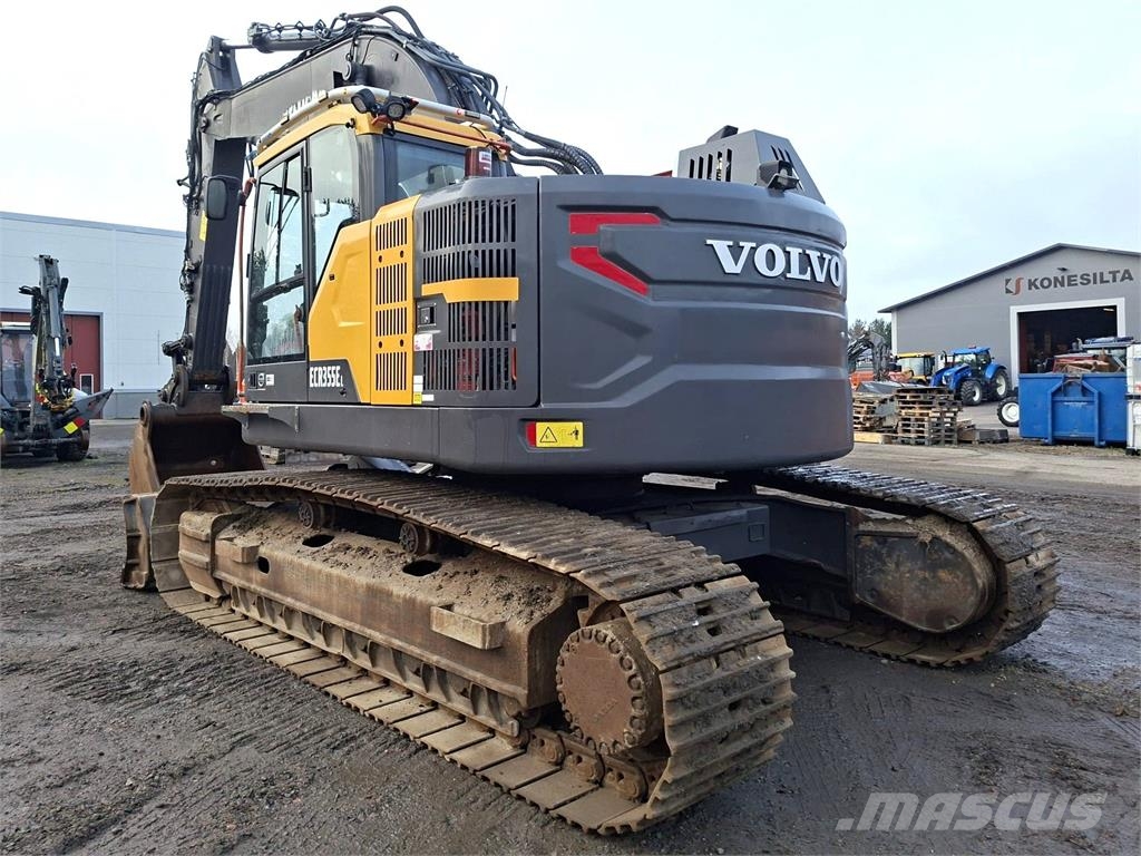 Volvo ECR355EL PUSKULEVY Excavadoras de cadenas