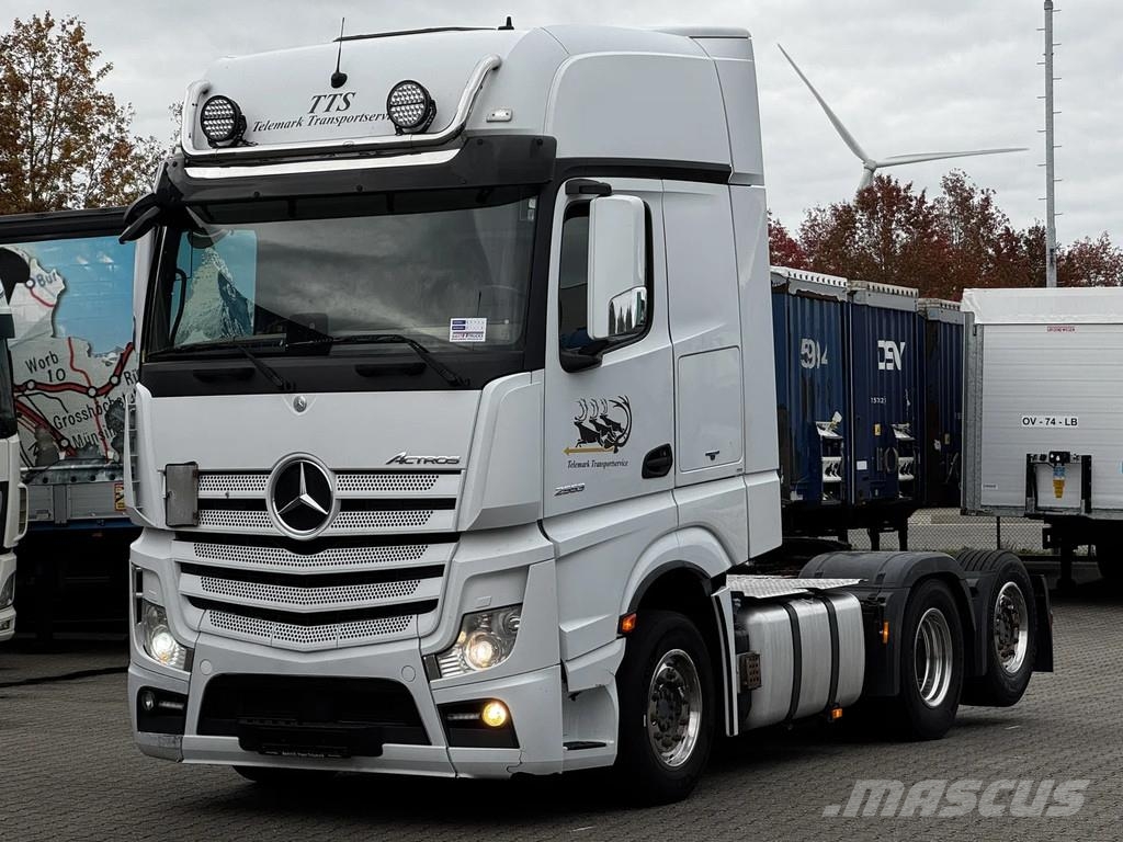 Mercedes-Benz Actros 2553 6x2 Retarder Hydraulic Euro 6 Sattelzugmaschinen