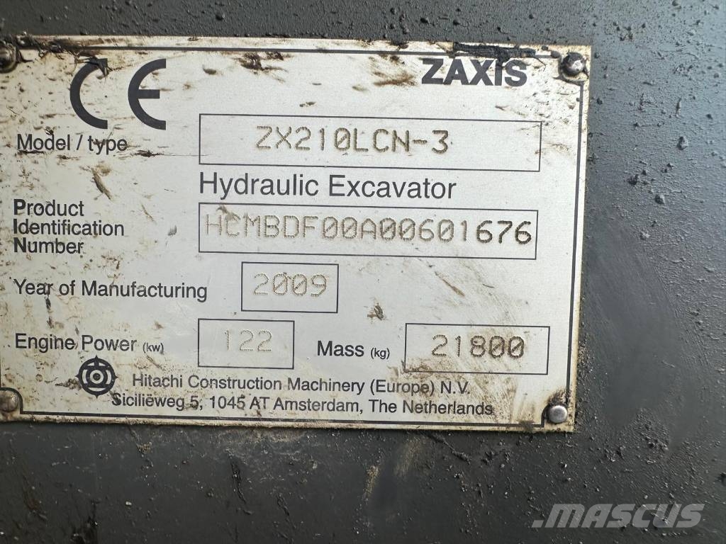 Hitachi ZX 210 Rupsgraafmachines