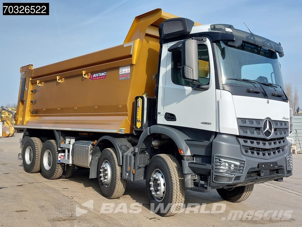 Mercedes-Benz Arocs 4851 8X4 NEW!! 26m3 Tipper Full Steel Big-Ax Camiões basculantes