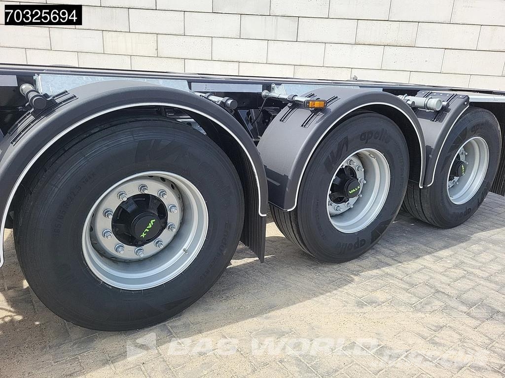 D-tec CT-521-S NEW Breker-chassis 2x 20ft. 1x 30ft. 1x40 Semirremolques portacontenedores