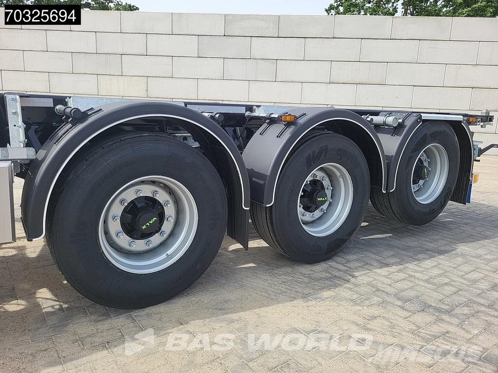 D-tec CT-521-S NEW Breker-chassis 2x 20ft. 1x 30ft. 1x40 Semirremolques portacontenedores