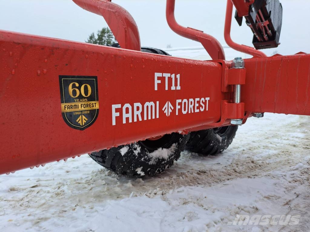 Farmi Forest FT11 ja CR59 metsäpaketti Reboques Florestais