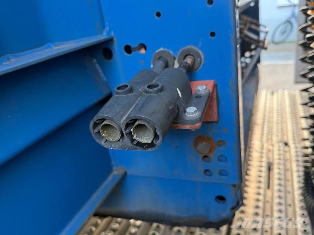 Krone SD 3 AXLE + SLIDING ROOF + DHOLLANDIA LIFT Perdeli yari çekiciler