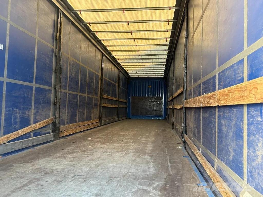 Krone SD 3 AXLE + SLIDING ROOF + DHOLLANDIA LIFT Perdeli yari çekiciler