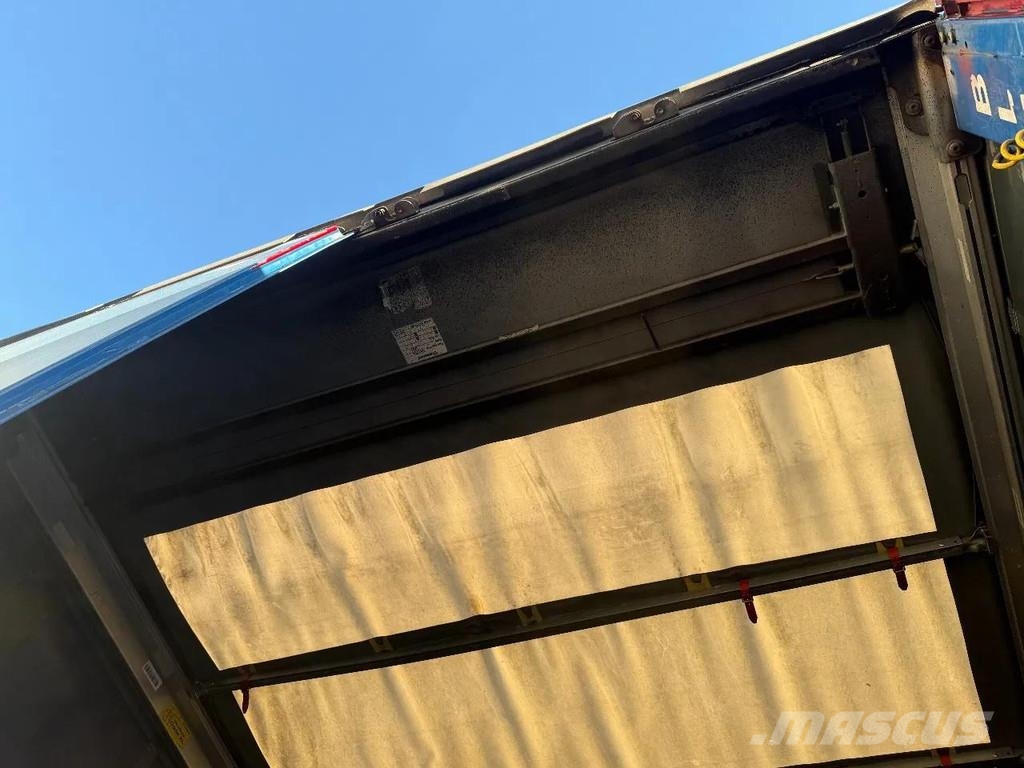 Krone SD 3 AXLE + SLIDING ROOF + DHOLLANDIA LIFT Perdeli yari çekiciler