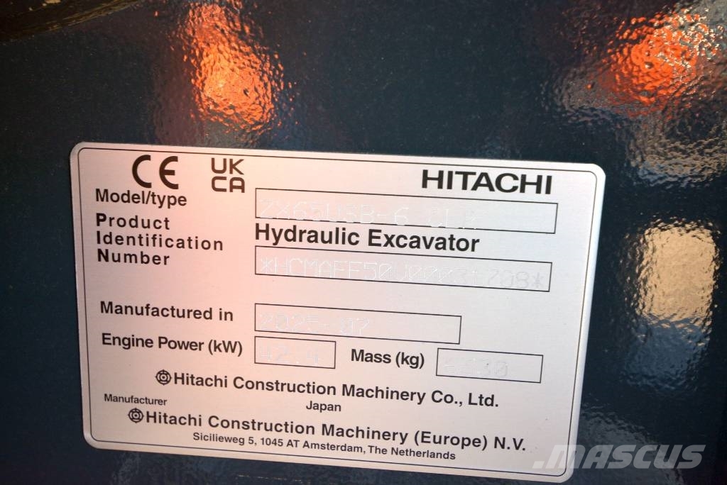 Hitachi ZX 65 USB-6, 2025, Ravensburg-Oberzell, Baden-Württemberg