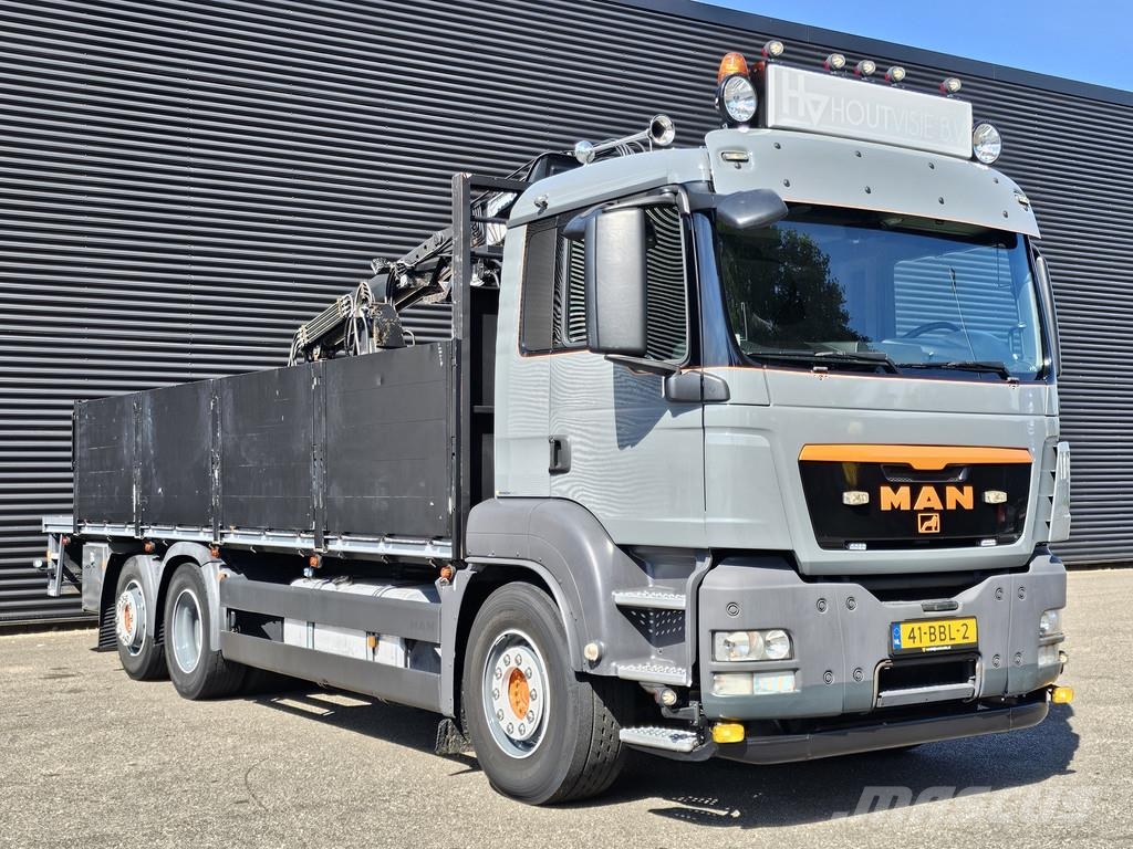 MAN TGS 26.360 / KENNIS ROLLER CRANE/KRAN / 6X2-4 BL شاحنات الرافعات