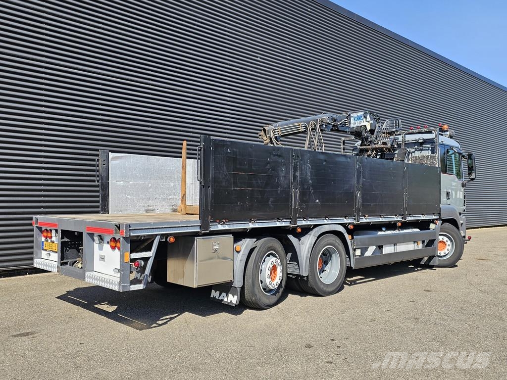 MAN TGS 26.360 / KENNIS ROLLER CRANE/KRAN / 6X2-4 BL شاحنات الرافعات