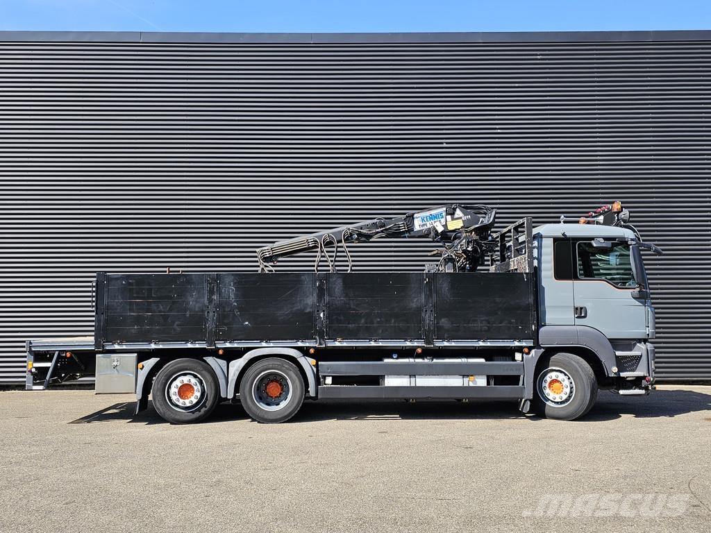 MAN TGS 26.360 / KENNIS ROLLER CRANE/KRAN / 6X2-4 BL شاحنات الرافعات