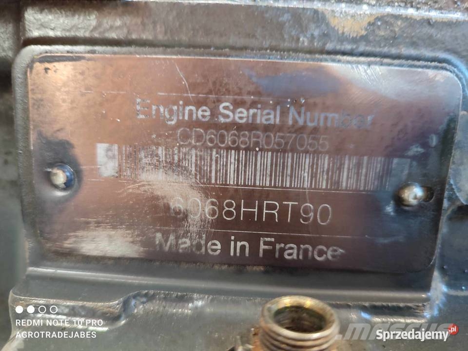 John Deere 6068 HRT90 Engine محركات