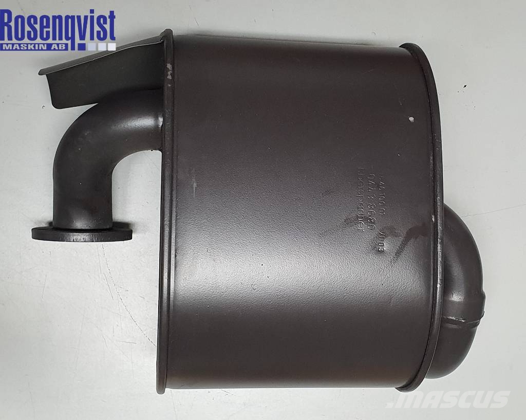 Deutz-Fahr Agrotron Ljuddämpare 04438680, 0443 8680 Engines