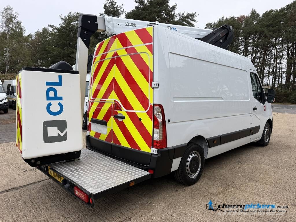 Renault Master Klubb K32 Cherry Picker Bilmontert lift