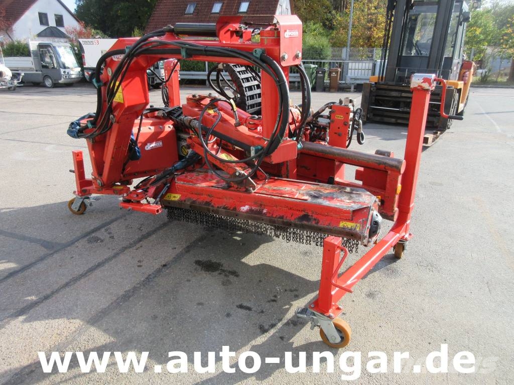 Dücker RSM 13 Randstreifenmäher Unimog Zapfwelle Bedienpu Kosilice