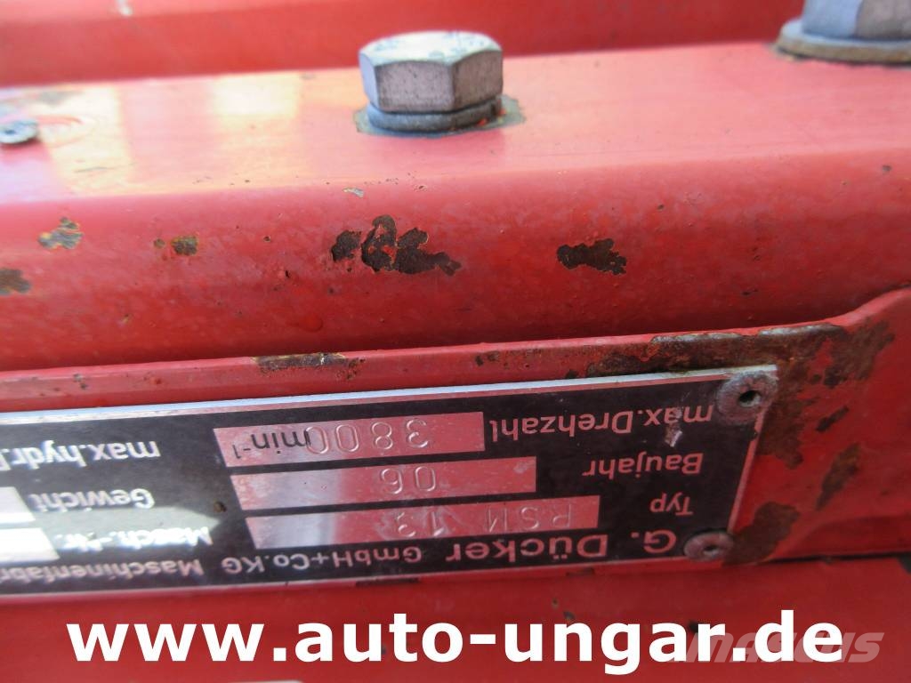 Dücker RSM 13 Randstreifenmäher Unimog Zapfwelle Bedienpu Kosilice