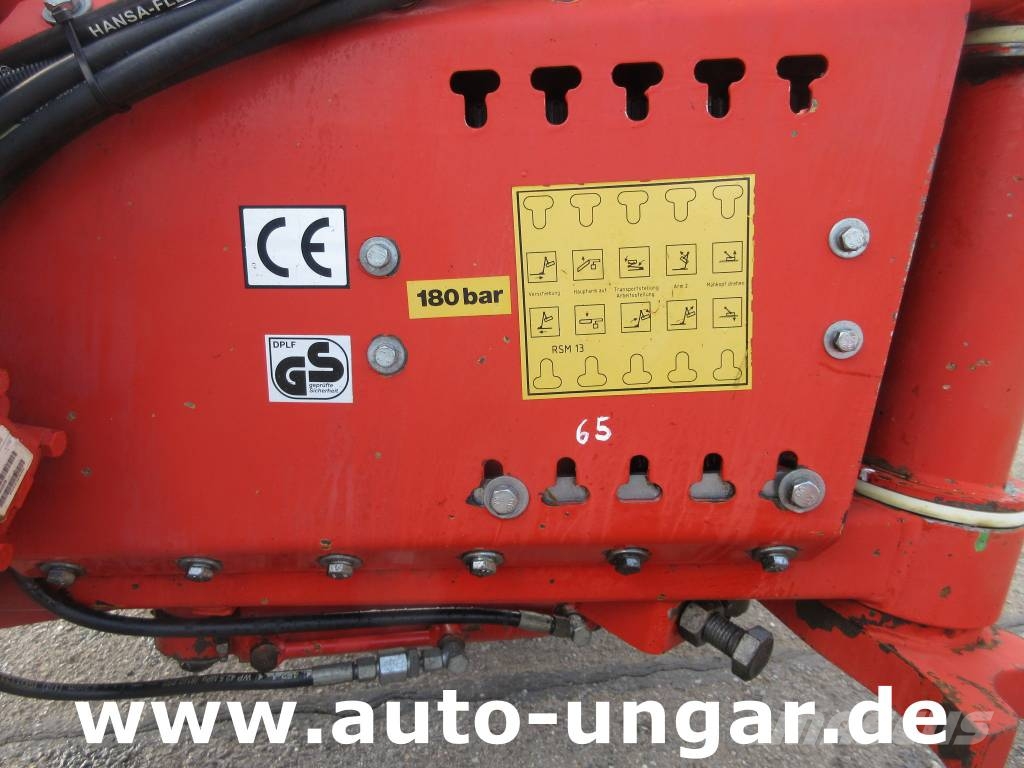 Dücker RSM 13 Randstreifenmäher Unimog Zapfwelle Bedienpu Kosilice
