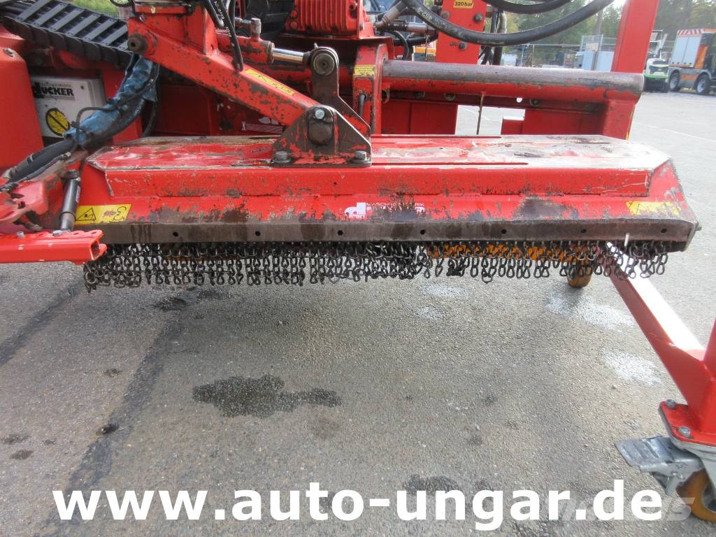 Dücker RSM 13 Randstreifenmäher Unimog Zapfwelle Bedienpu Kosilice