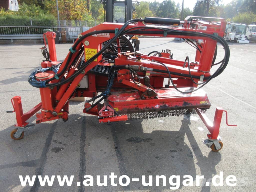 Dücker RSM 13 Randstreifenmäher Unimog Zapfwelle Bedienpu Kosilice