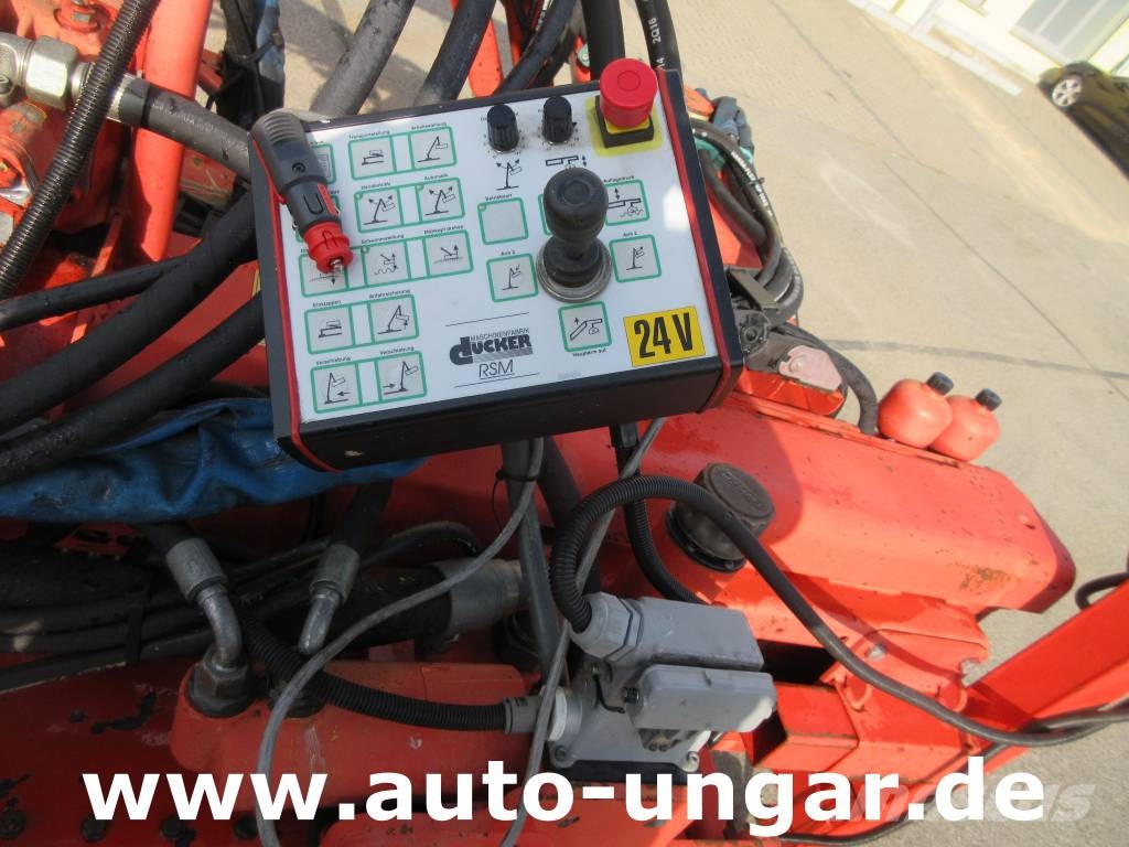 Dücker RSM 13 Randstreifenmäher Unimog Zapfwelle Bedienpu Kosilice