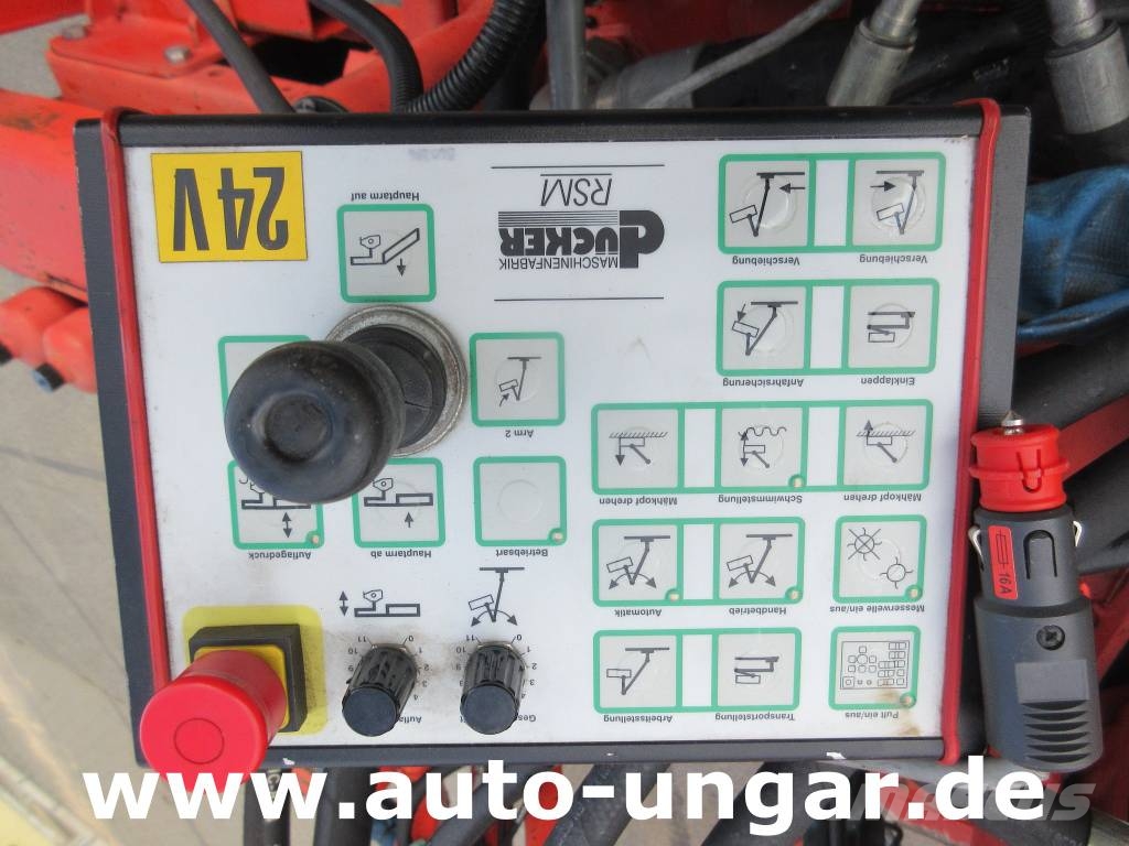 Dücker RSM 13 Randstreifenmäher Unimog Zapfwelle Bedienpu Kosilice