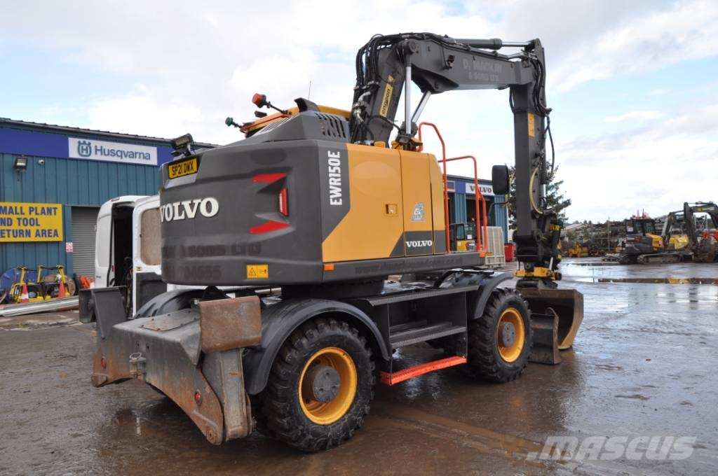 Volvo EWR 150 E Gumikerekes kotrók