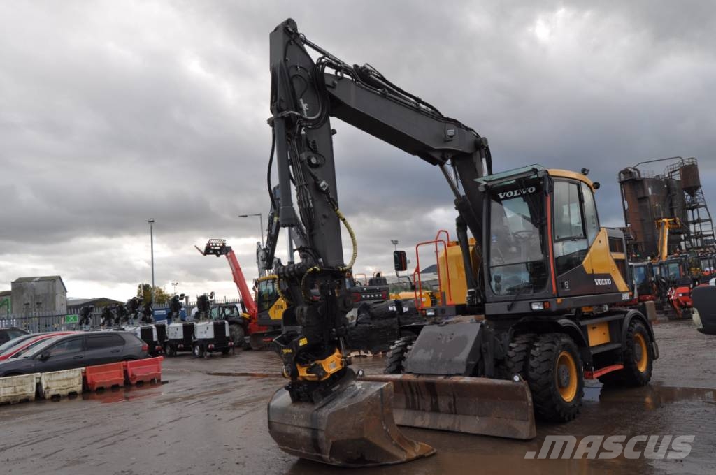 Volvo EWR 150 E Gumikerekes kotrók
