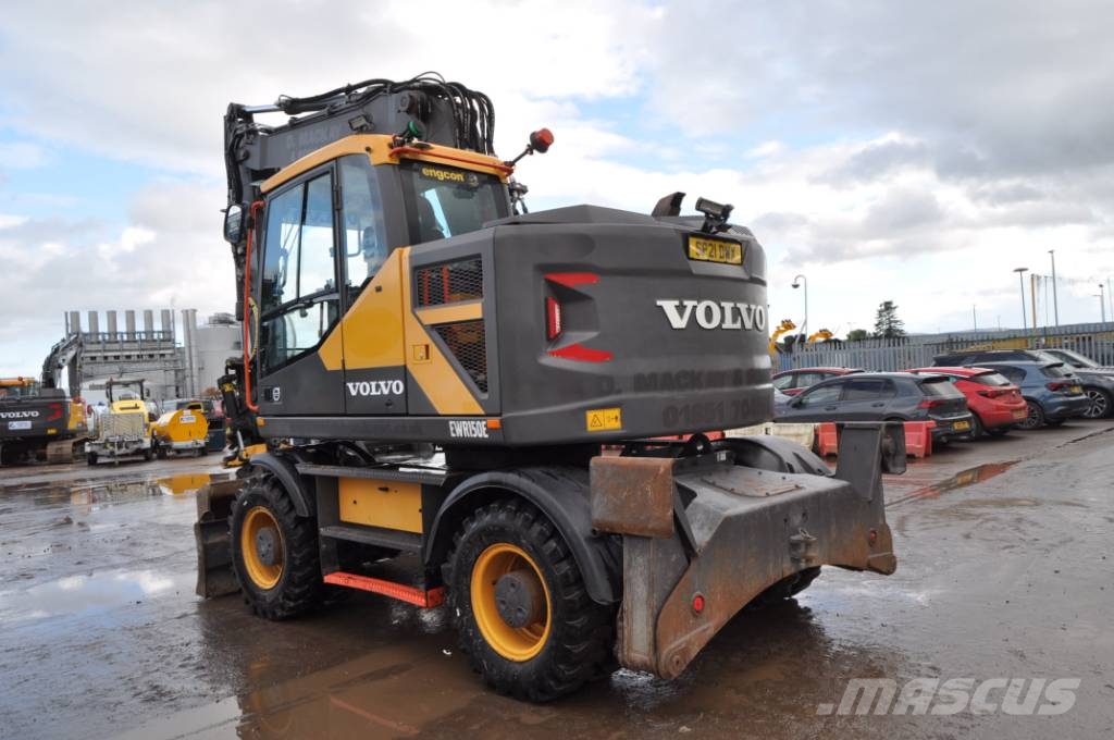 Volvo EWR 150 E Gumikerekes kotrók