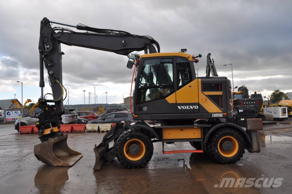 Volvo EWR 150 E Gumikerekes kotrók