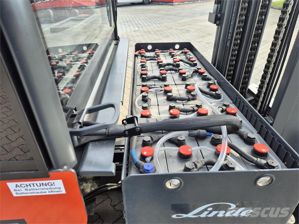 Linde R16 Vollkabine Šakiniai krautuvai su prailgintu keltuvu